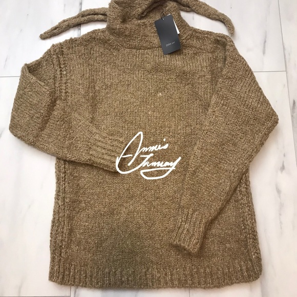 ZARA Sweater:D/Beige. US M /EUR M - Picture 4 of 5
